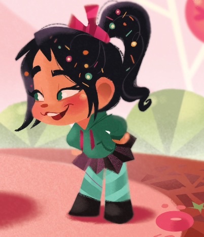 Her Royal Highness Princess Vanellope von Schweetz, of the Pixar