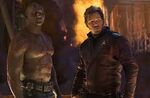 Star-Lord y Drax el Destructor.