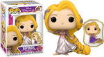 223. Rapunzel (Sepia Metallic, with Pin Bundle) (Ultimate Princess Series) (2022 Funko Shop Exclusive)