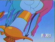 Genie's brief appearance in "Hercules and the Arabian Night".