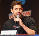 John Krasinski speaks at the 2016 New York Comic Con.