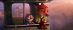 Nick being comforted by Judy