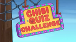The sign for the game show.