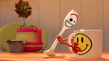 How Forky Asks a Question Rescued the Character Rib Tickles - D23