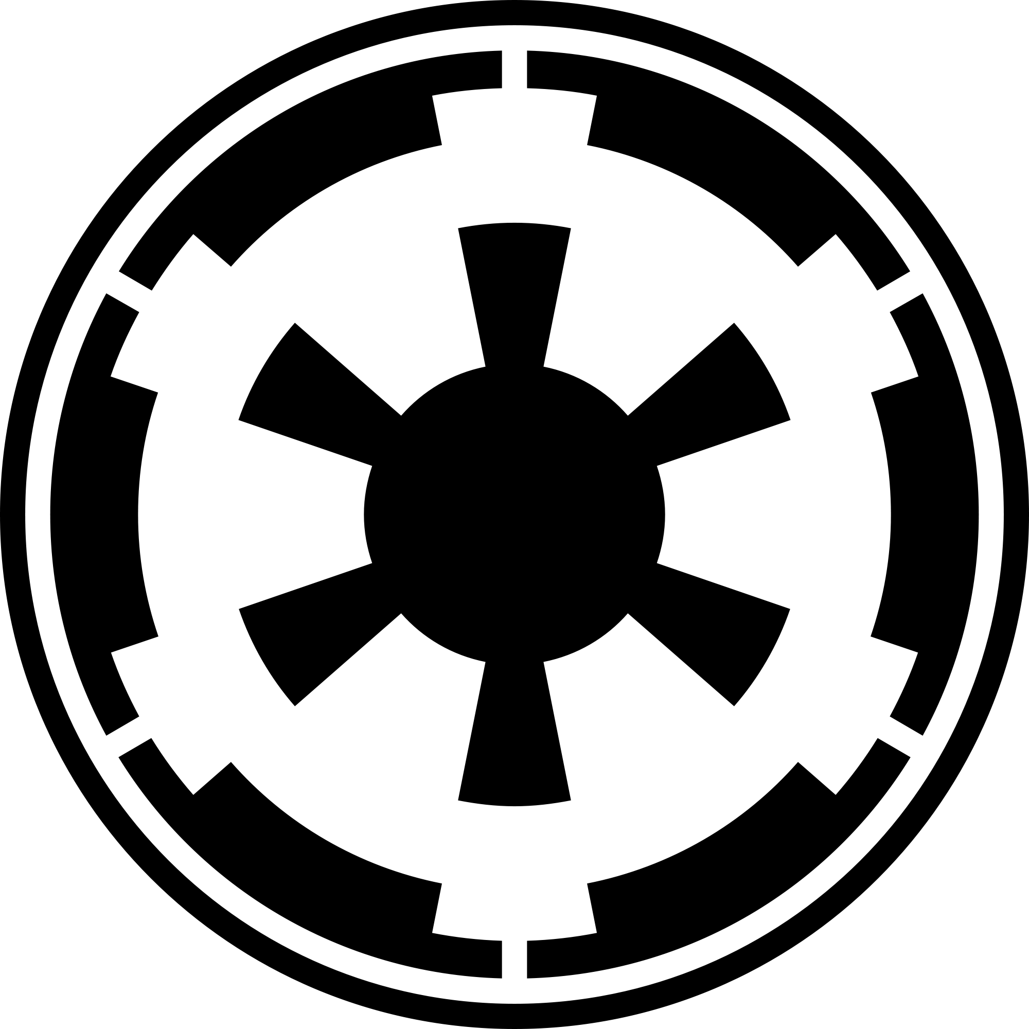 Galactic Empire Dog Logo