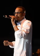 Tevin Campbell performs onstage at the All White Affair Concert in Atlanta in August 2015.