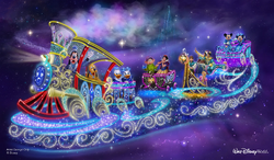 WDW Nighttime-Parade Mickey-Float