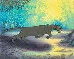 Production cel of Bagheera.
