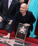 Ben Kingsley at his Hollywood Walk of Fame ceremony in May 2010.