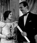 Walt with Lillian at the Oscars.