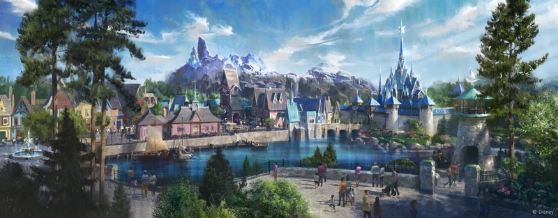 Entry to World of Frozen