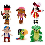 Plush of the main characters, including Izzy