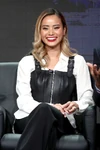 Jamie Chung speaks at The Gifted panel at the 2017 Summer TCA Tour.