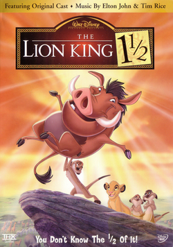 LionKing1andAHalf 2004 DVD