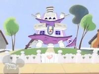 Minnie's House upside down