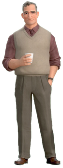 Professor Callaghan's full appearance.