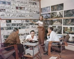 SleepingBeauty1959ProductionPhoto28.jpg (926 KB) Clyde Geronimi, Joe Rinaldi, Erdman Penner and Walt Disney discuss the storyboard for "The Gifts of Beauty and Song" sequence, c. 1956.