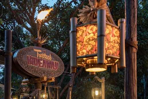 Tropical Hideaway Sign
