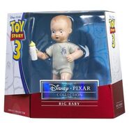 The real life toy version of Big Baby by Thinkway Toys