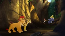 Kion en de wacht bij 'Bunga de wijze'