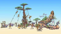 Concept Art for The Lion King Unit