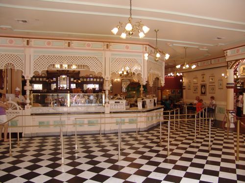 The Gibson Girl Ice Cream Parlor, Disney Wiki