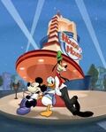 Toontown in a promotional poster for House of Mouse.