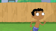 Baljeet running with his friends.