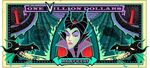 Maleficent's One Villain dollar bill