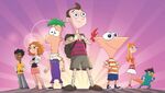 Artwork for a crossover with Phineas and Ferb