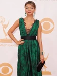 Sarah Hyland arrives at the 65th annual Emmy Awards in September 2013.