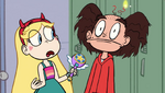 Star blows Marco's hair up
