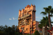The Twilight Zone Tower of Terror, an attraction based on The Twilight Zone found at Disney's Hollywood Studios, Walt Disney Studios Park, and Disney California Adventure.