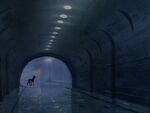 Danny seen in the tunnel: "Good luck, Pongo! If you lose your way, contact the Barking Chain! They'll be standing by!"