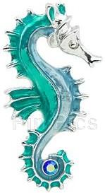 DisneyShopping.com - The Little Mermaid - A Broadway Musical Seahorse Brooch