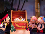Izzy with Jake and Cubby in Disney Junior Live