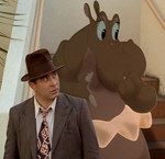 Jacinta con Eddie Valiant en Who Framed Roger Rabbit.