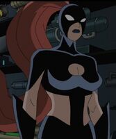 The female Whiplash from The Avengers: Earth's Mightiest Heroes.