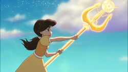 Melody reunites the two worlds, having realized that she is the Child of Sea and Shore, regardless of her species.