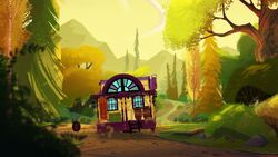 Rapunzel caravan hot sale