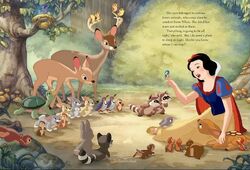 original disney snow white forest