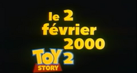 Toy Story 2 - Release date France