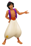 Aladdin in Kingdom Hearts Re:Coded