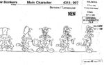 Bonker's model sheet.