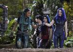 China Anne McClain, Dove Cameron, and Sofia Carson Behind the scenes