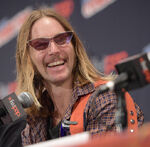 Greg Cipes speaks at the 2017 New York Comic Con.