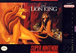 LionKing SNES Cover