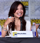 Ming-Na Wen speaks at the 2016 San Diego Comic Con.