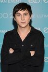 Mitchel Musso attending the 2011 D23 Expo.