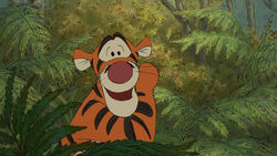 Tigger is telling the narrator he's the only one